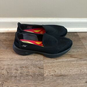 Skechers Women's Black Slip-On Sneakers